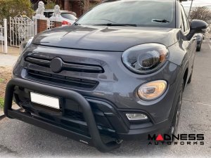 FIAT 500X Front Bumper Guard - Black - Stainless Steel